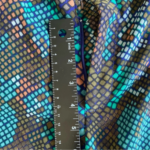 Anthropologie The Essential Culotte Sz 0 Wide Leg Cropped Snake Print Boho Retro - Picture 11 of 13